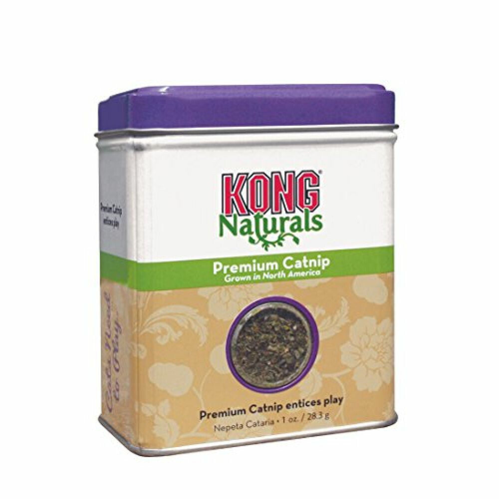 Kong Naturals Premium Catnip verpakking voorkant