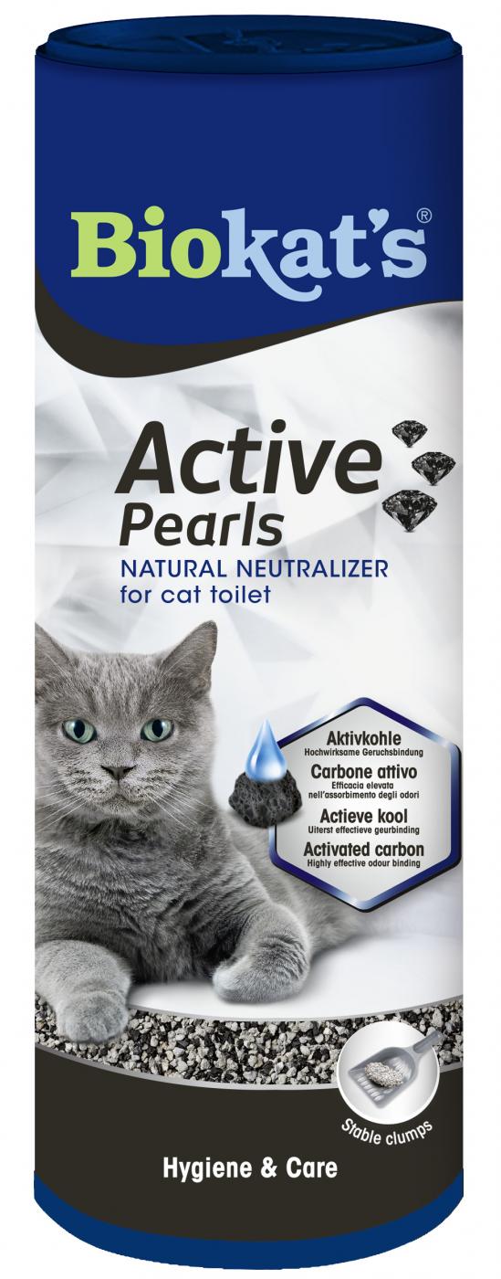 Biokat’s Active Pearls 700gr – actieve kool voor geurcontrole in de kattenbak