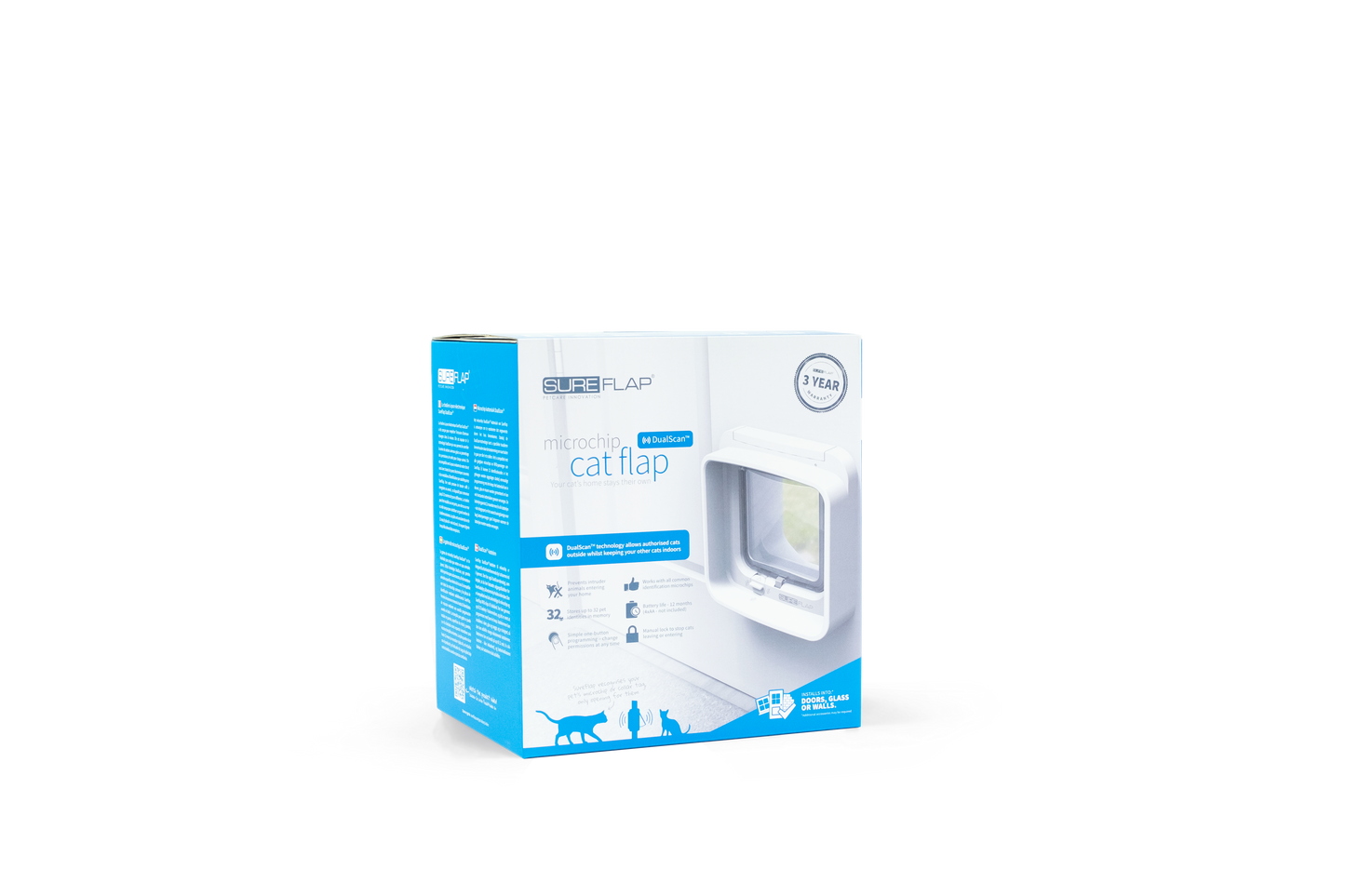 Sure Petcare SureFlap DualScan microchip kattenluik wit