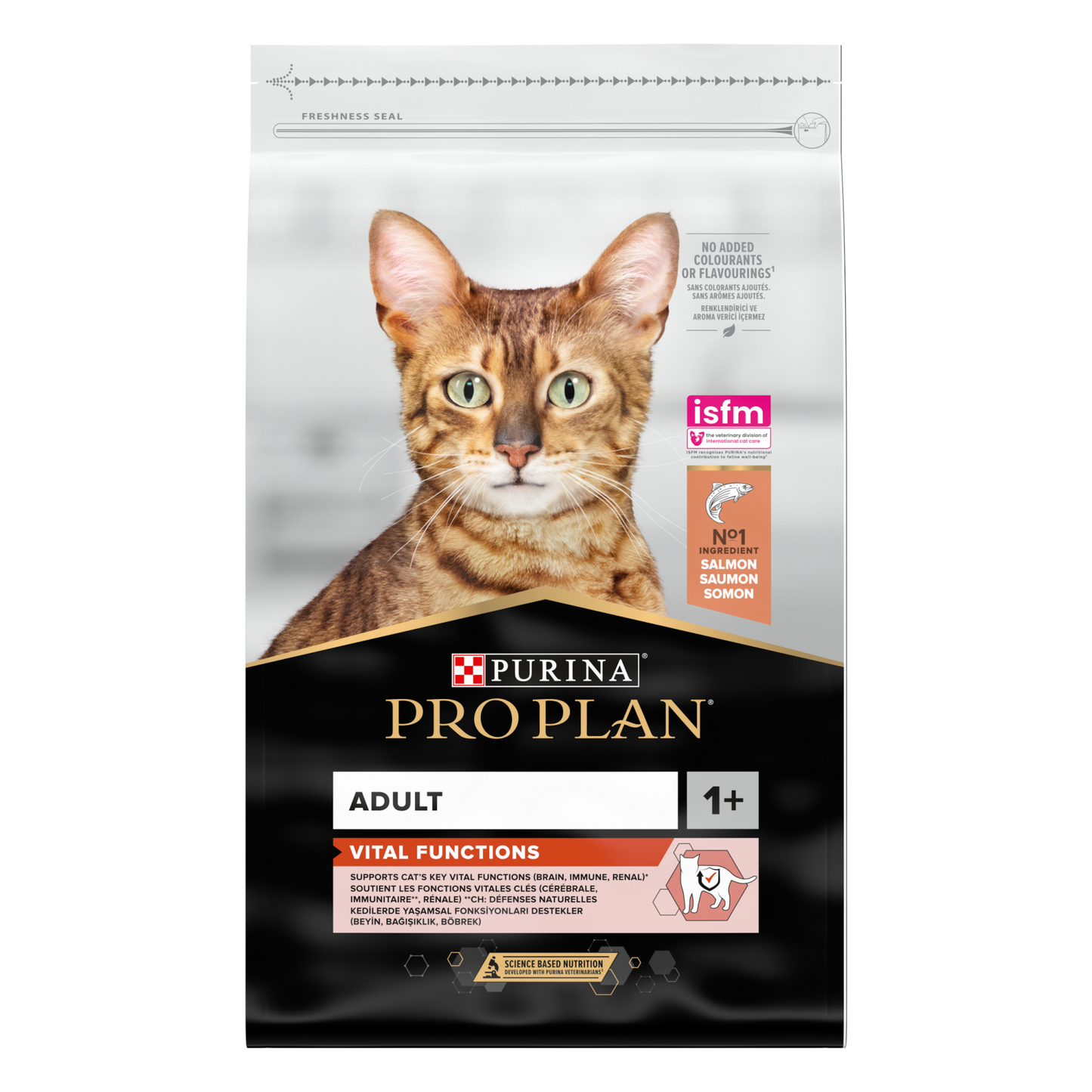 Pro Plan adult vital functions zalm 10kg – droog kattenvoer