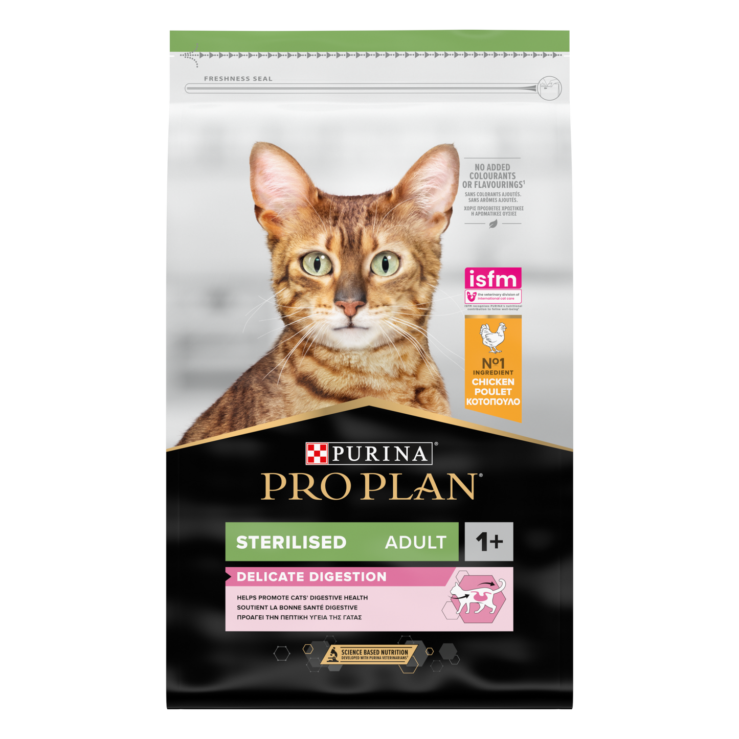 Pro Plan sterilised delicate digestion kip 10kg – droog kattenvoer