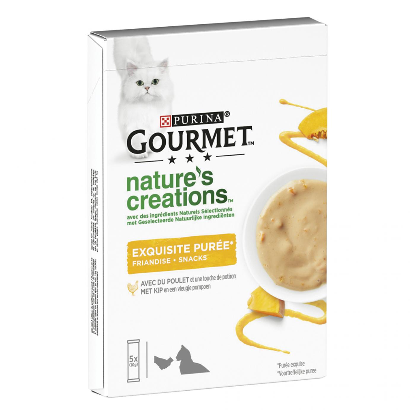 Gourmet Nature’s Creations Puree Kip & Pompoen 50gr
