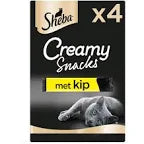 Sheba Creamy Snacks Kip – 4x12g