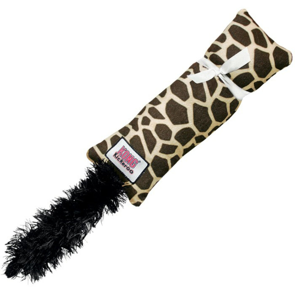 Kong Kickeroo Giraffe Print kattenspeeltje verpakking