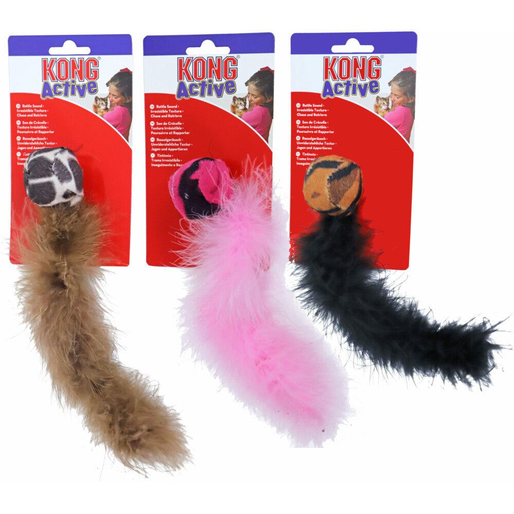 Kong Wild Tails Assorti kattenspeeltje verpakking