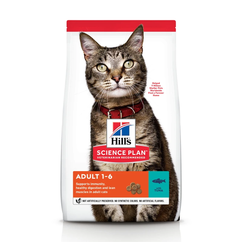 Hill's Science Plan Adult Zalm droog kattenvoer 1,5 kg verpakking voorkant