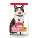 Hill's Science Plan Senior 7+ Light Kip droog kattenvoer 1,5 kg verpakking voorkant