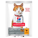 Hill's Science Plan Adult Gesteriliseerd Kip droog kattenvoer 300 g verpakking voorkant