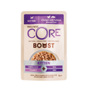 Wellness CORE Boost+ Kitten Kip & Zalm – Natvoer – 85 g