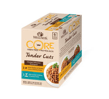 Wellness CORE Tender Cuts Kipselectie – Natvoer – 6 × 85 g