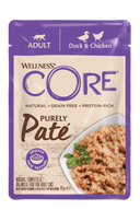 Wellness CORE Purely Paté Eend & Kip – Natvoer – 85 g