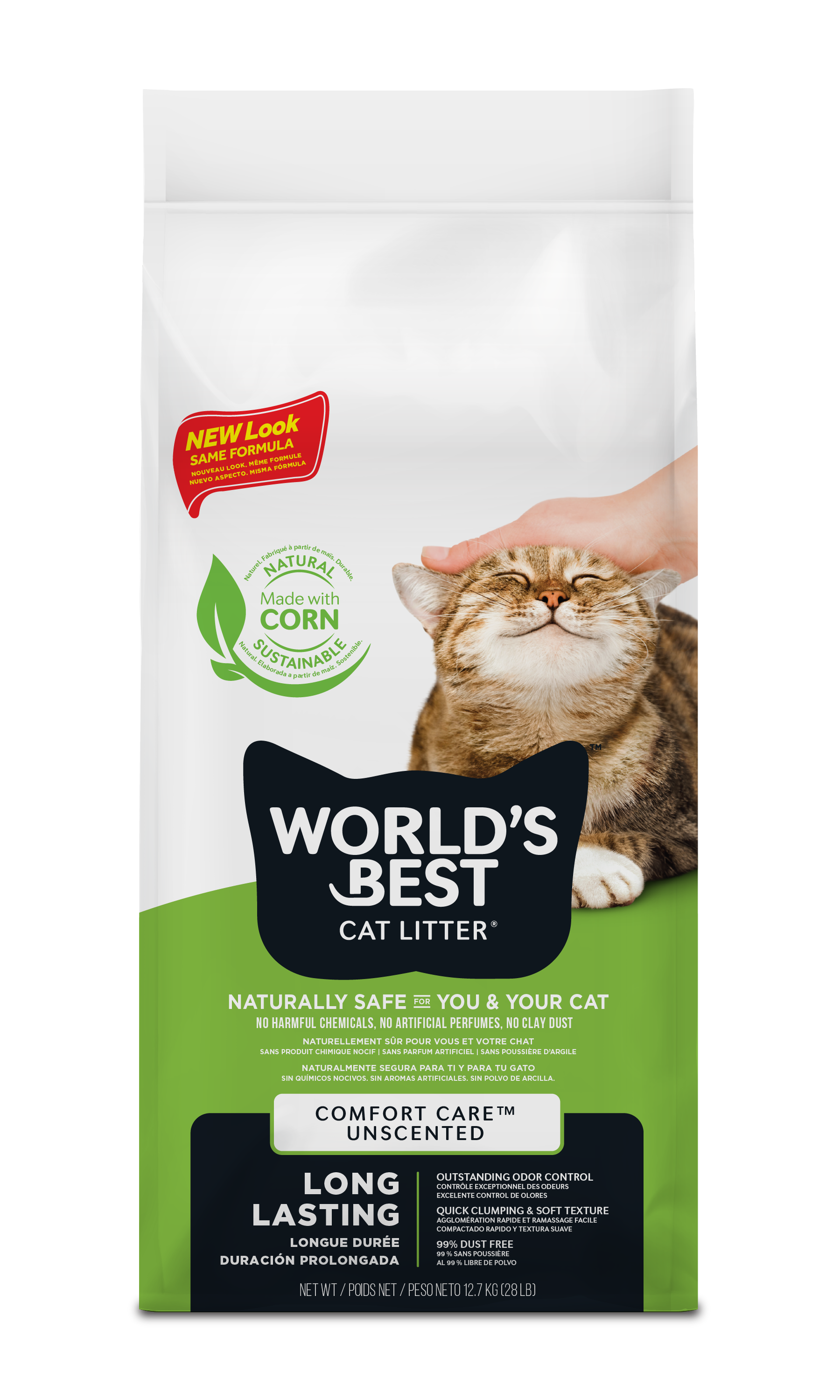 World's Best Cat Litter Natural Clumping – 12,7 kg
