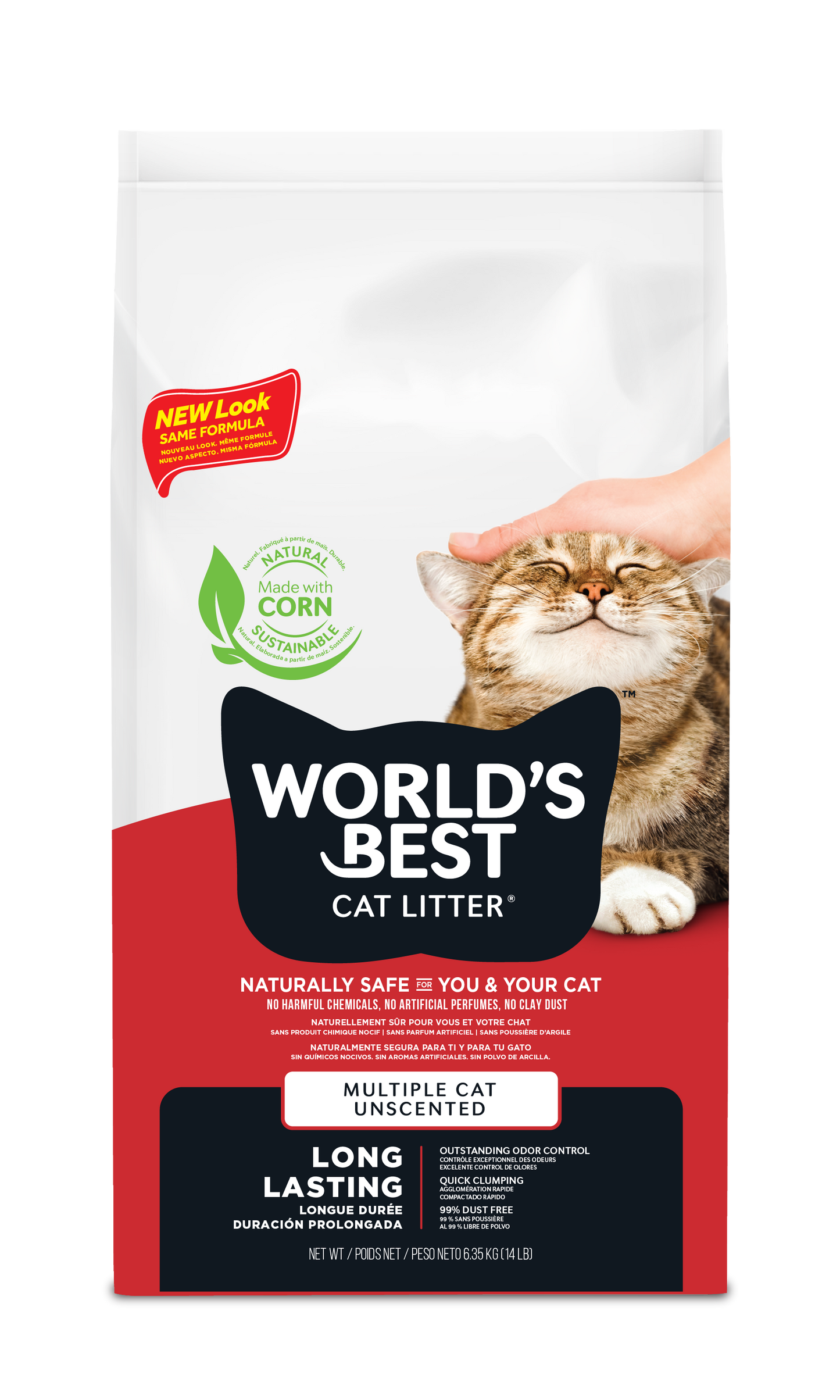 World's Best Cat Litter Multiple Cat – 6,35 kg