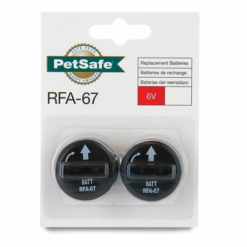 PetSafe 6 Volt Lithium Battery Module RFA-67D 2 pack