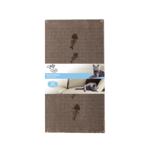 All For Paws kartonnen krabplank grande met catnip verpakking
