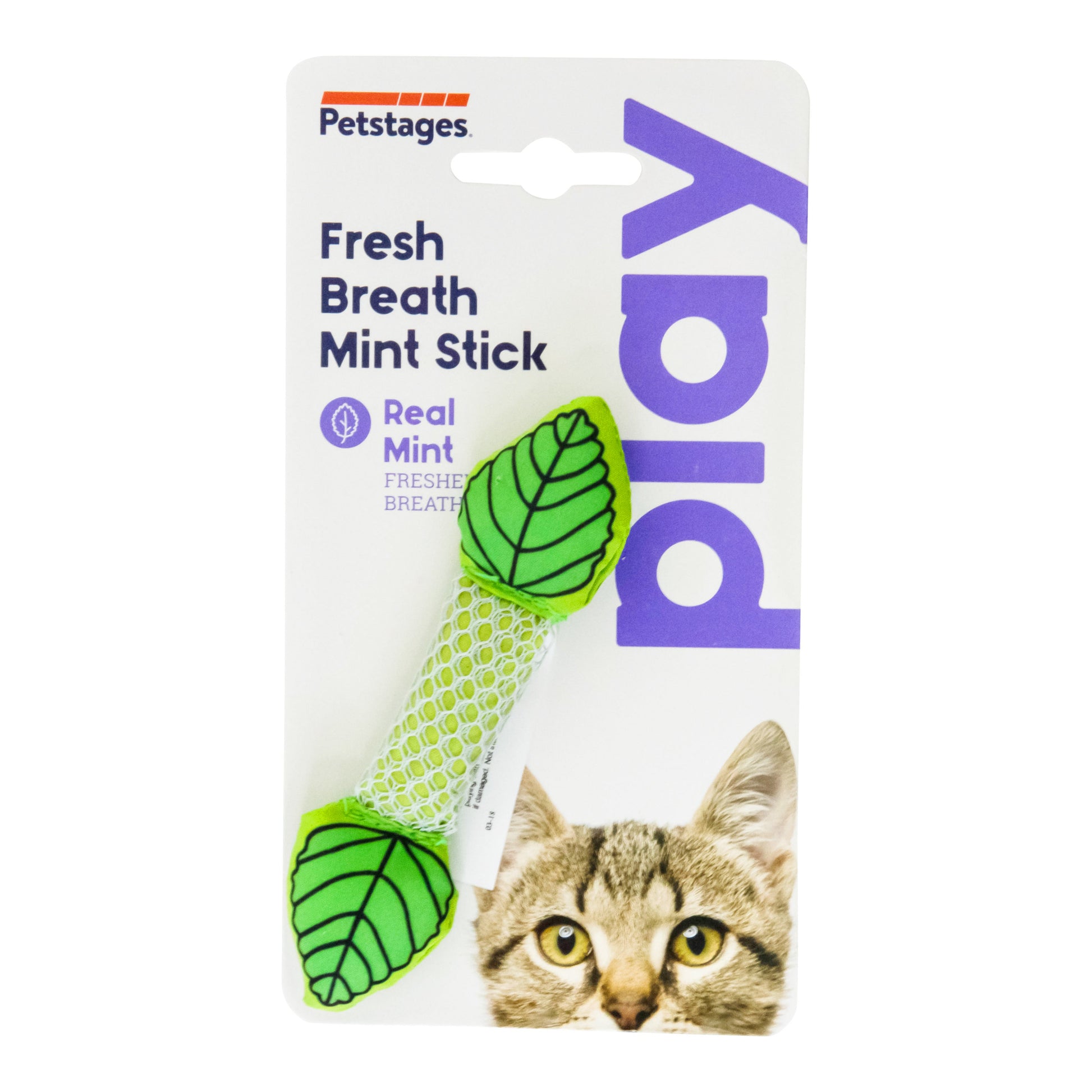 Petstages Fresh Breath Mint Stick – Kattenspeeltje met Munt