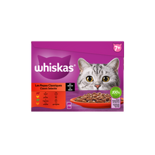 Whiskas Senior 7+ classic selectie in saus 12x85gr maaltijdzakjes kattenvoer