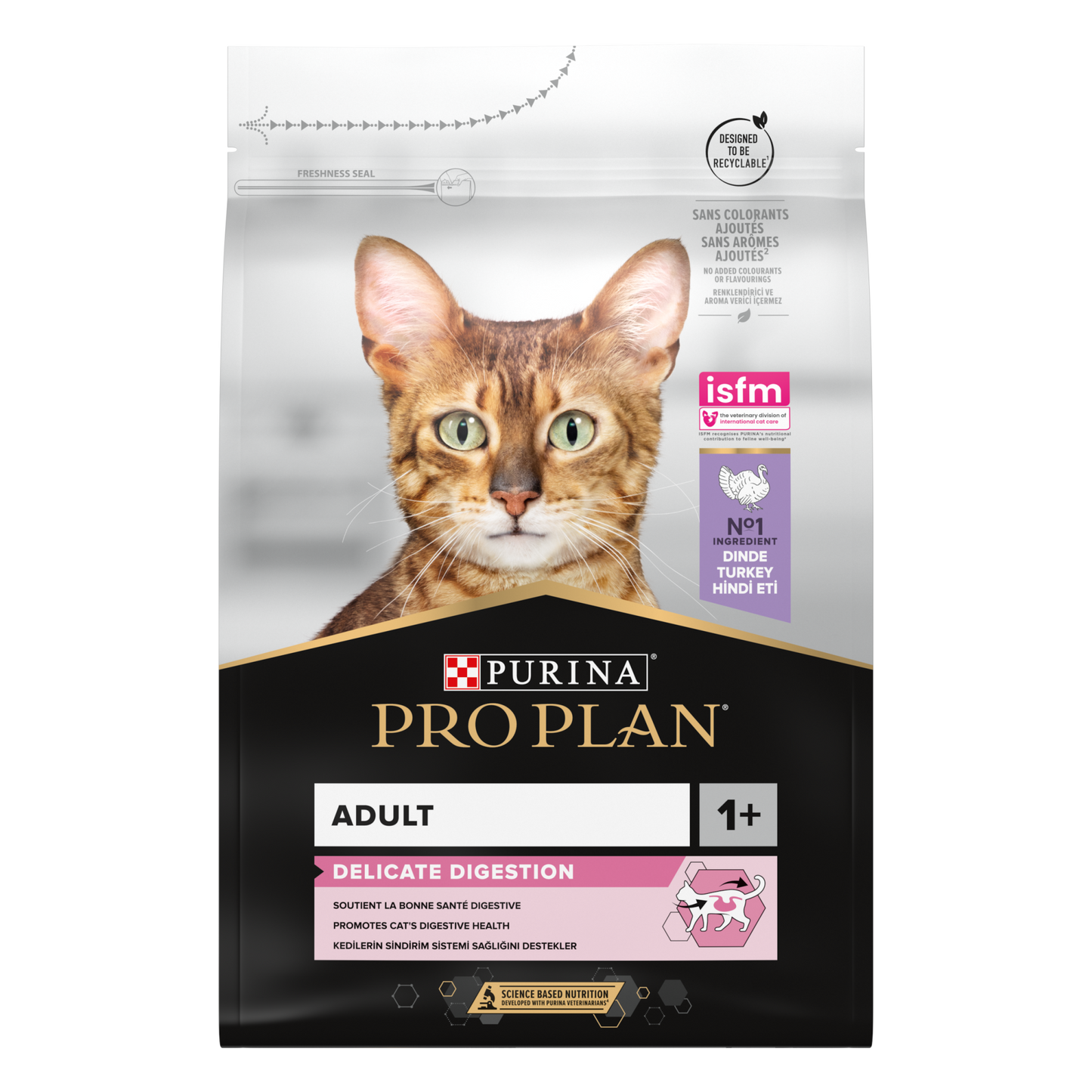 Pro Plan delicate digestion kalkoen 3kg – kattenvoer