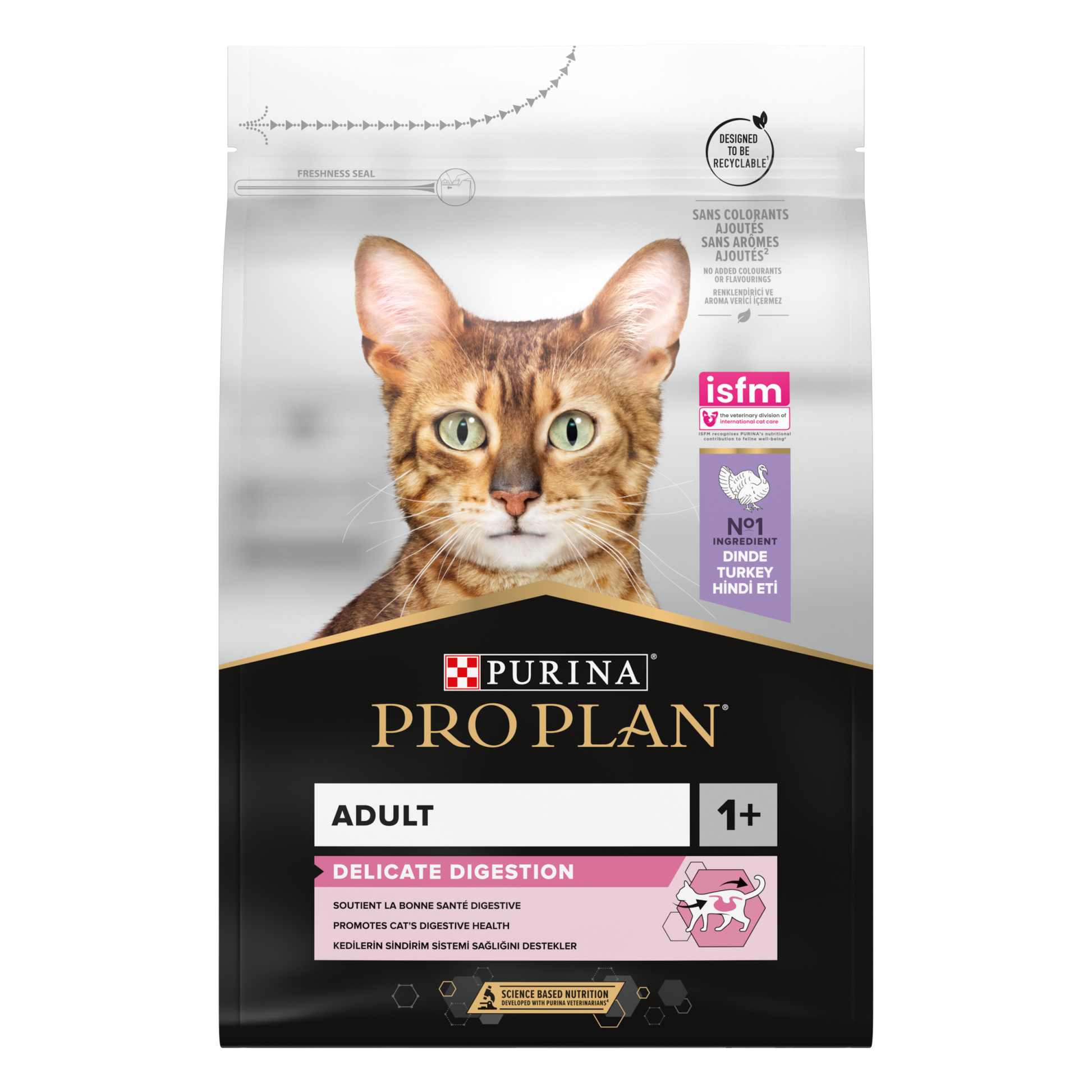 Pro Plan delicate digestion kalkoen 3kg – kattenvoer