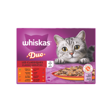 Whiskas Duo Classic multipack 12x85gr – nat kattenvoer in gelei voor volwassen katten