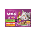 Whiskas selectie van de chef 12x85gr – nat kattenvoer in saus met vlees vis en groenten