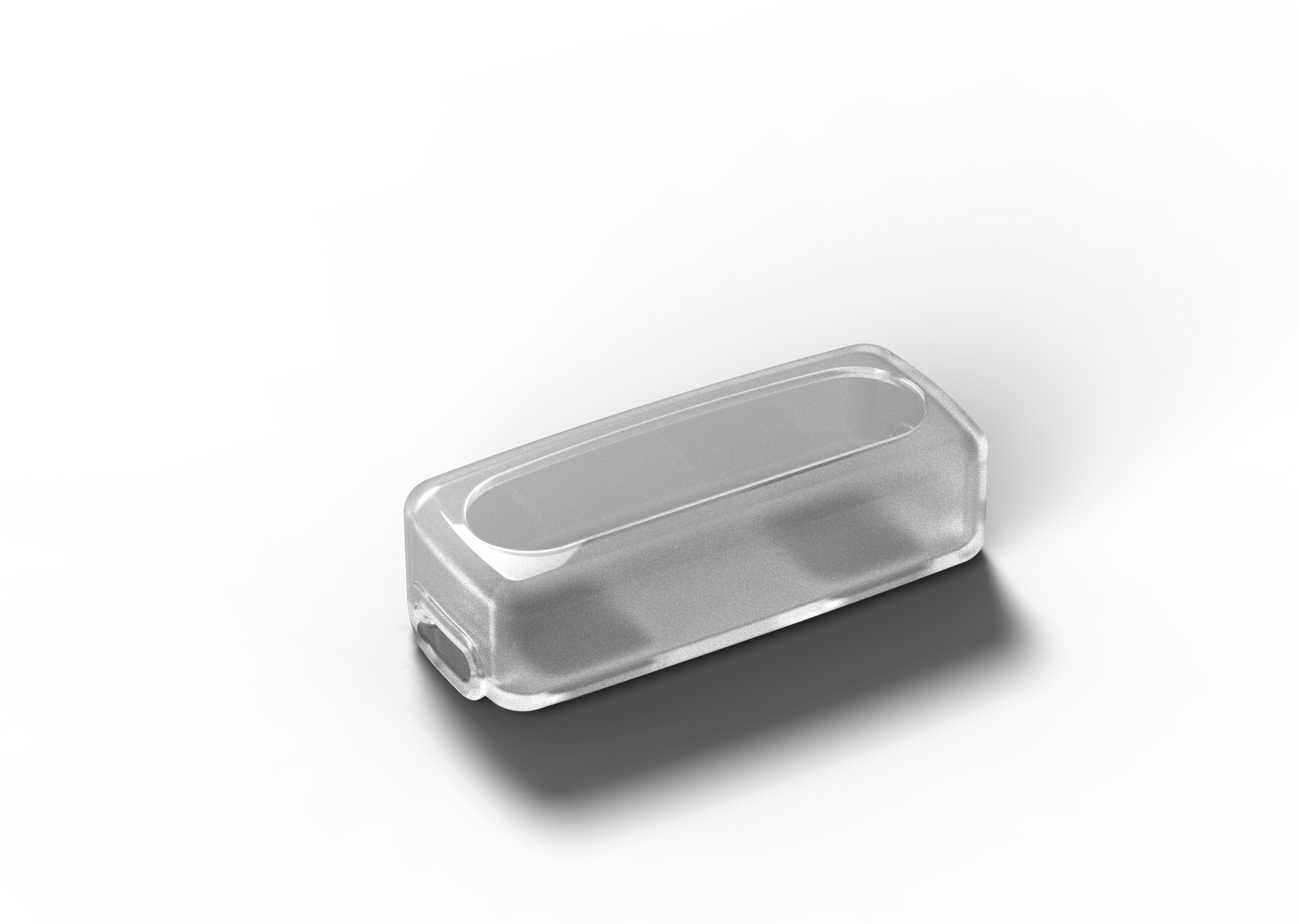 Weenect siliconen hoes wit voor GPS tracker verpakking