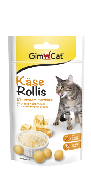 GimCat Kaas-Rollis – 40 g – productafbeelding
