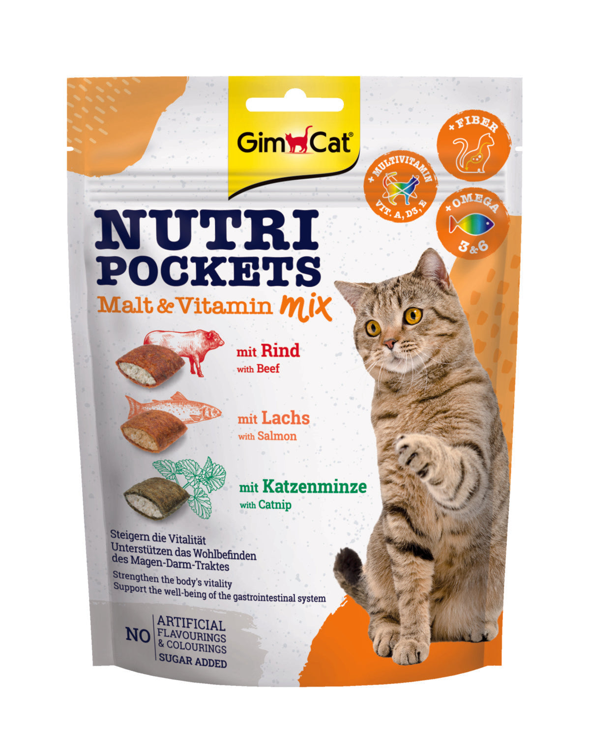 GimCat Nutri Pockets Malt & Vitamin Mix – 150 g – productafbeelding