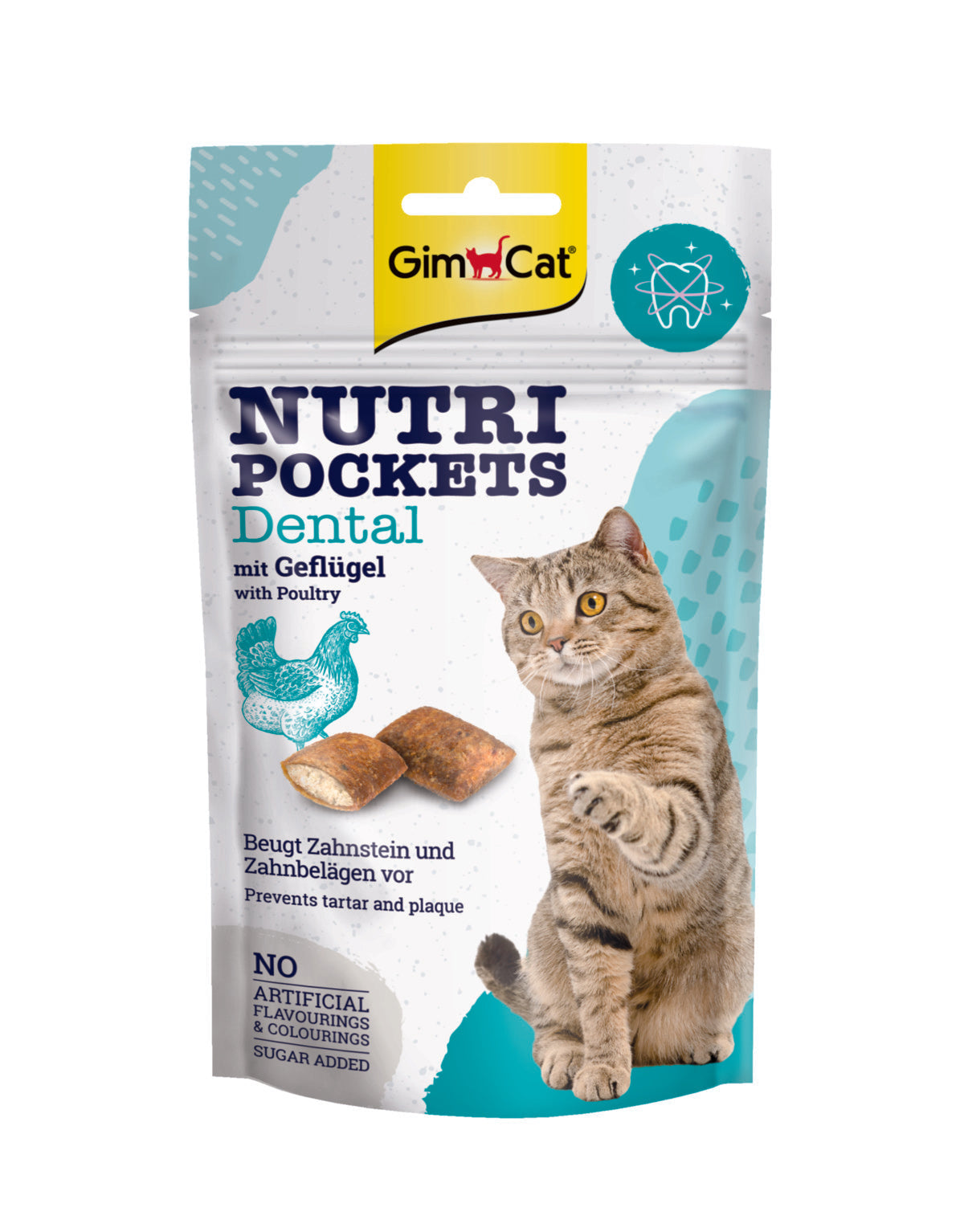 GimCat Nutri Pockets Dental – 60 g – productafbeelding