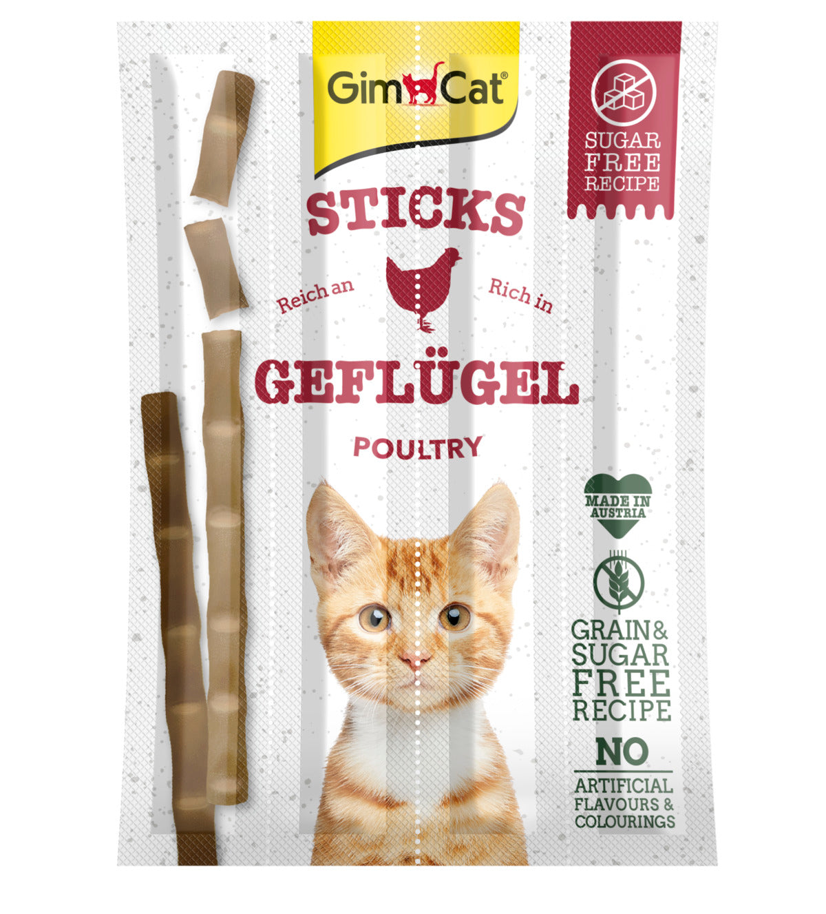 GimCat Sticks Gevogelte – 4 stuks