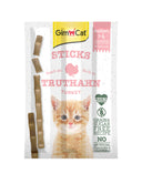 GimCat Sticks Kitten Kalkoen – 3 stuks
