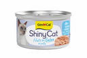 GimCat ShinyCat Filets In Gelei Tonijn & Anjovis – Nat Kattenvoer – 70 g