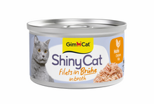 GimCat ShinyCat Filets In Bouillon Kip – Nat Kattenvoer – 70 g