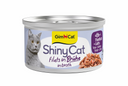 GimCat ShinyCat Filets In Bouillon Tonijn & Zalm – Nat Kattenvoer – 70 g