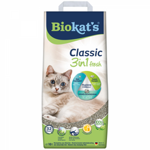 Biokat’s Classic 3in1 Fresh 10L – klontvormende kattenbakvulling met lentegeur