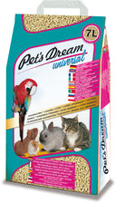 Pet's Dream houtkorrel bodembedekking – 7 L / 4 kg