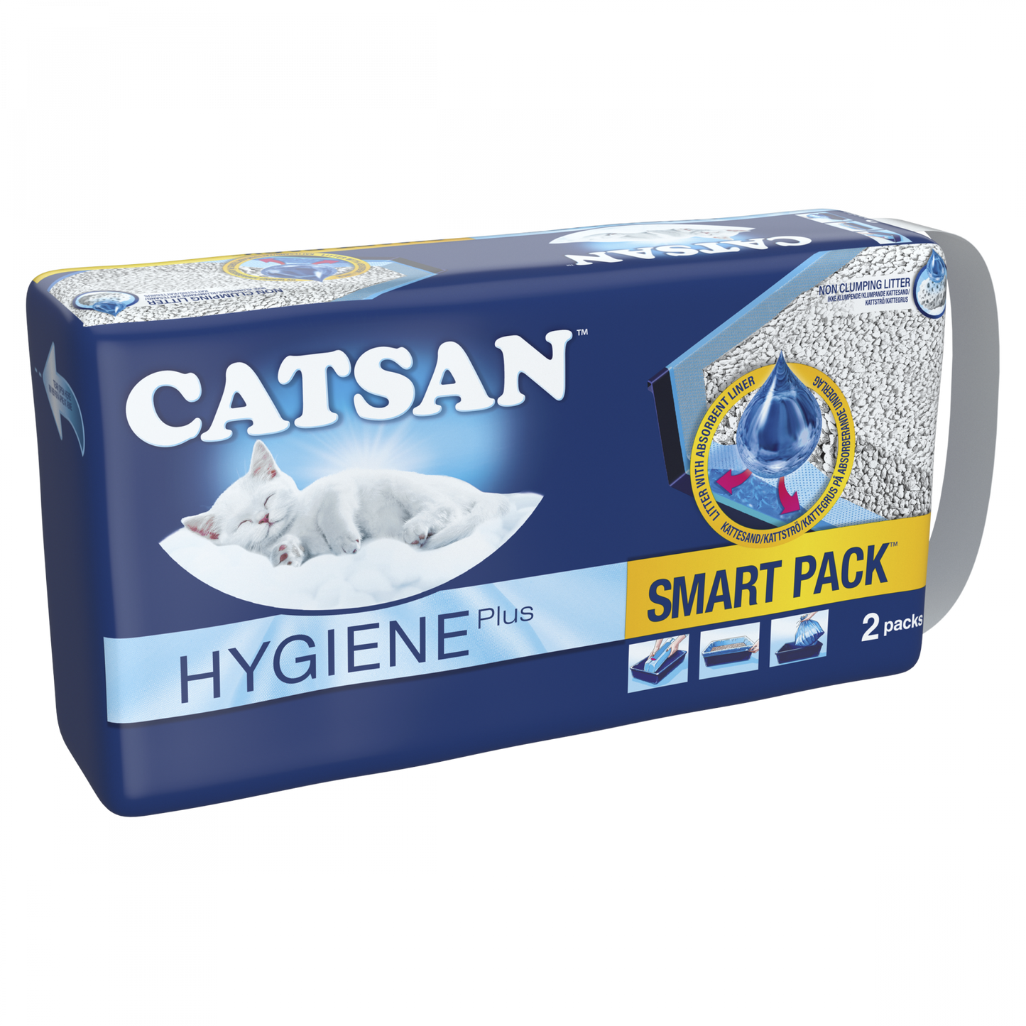 Catsan Smart Pack 8 liter kattenbakvulling kopen voor optimale hygiëne en geurcontrole