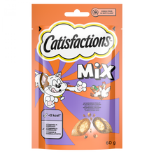 Catisfactions mix kip eend 60gr – kattensnacks