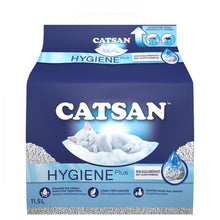 Catsan Hygiene Plus kattenbakvulling 11,5 liter verpakking