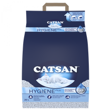 Catsan Hygiene Plus kattenbakvulling 20 liter verpakking met sterke geurcontrole