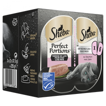 Sheba Perfect Portions paté zalm 6x37,5gr – nat kattenvoer