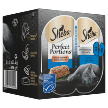 Sheba Perfect Portions tonijn 6x37,5gr – nat kattenvoer saus