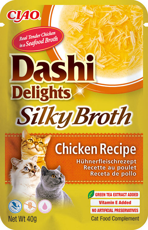 Inaba Ciao Dashi Delights bouillon kip 40 g verpakking