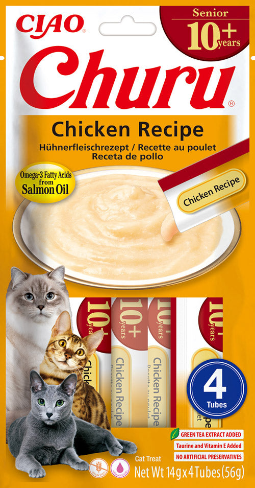 Inaba Ciao Churu Senior 10+ Kip – 4 x 14 g