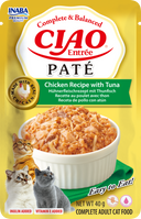 Inaba Ciao Entrée Paté Kip & Tonijn – Nat Kattenvoer – 40 g