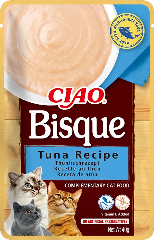 Inaba Ciao Bisque Kattensnack Tonijn – 40 g