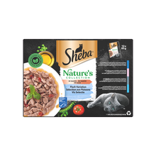 Sheba Nature’s Collection Vis Selectie – nat kattenvoer in gelei 12x85g