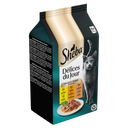 Sheba Délices du Jour Gevogelte – nat kattenvoer in saus 6x50g