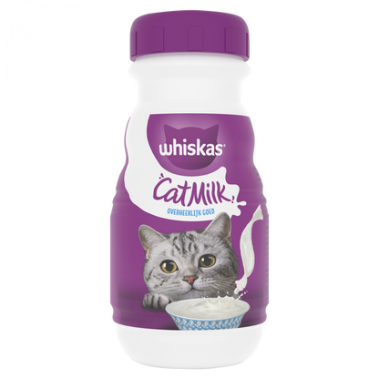 Whiskas Catmilk kattenmelk flesje 200ml voor katten