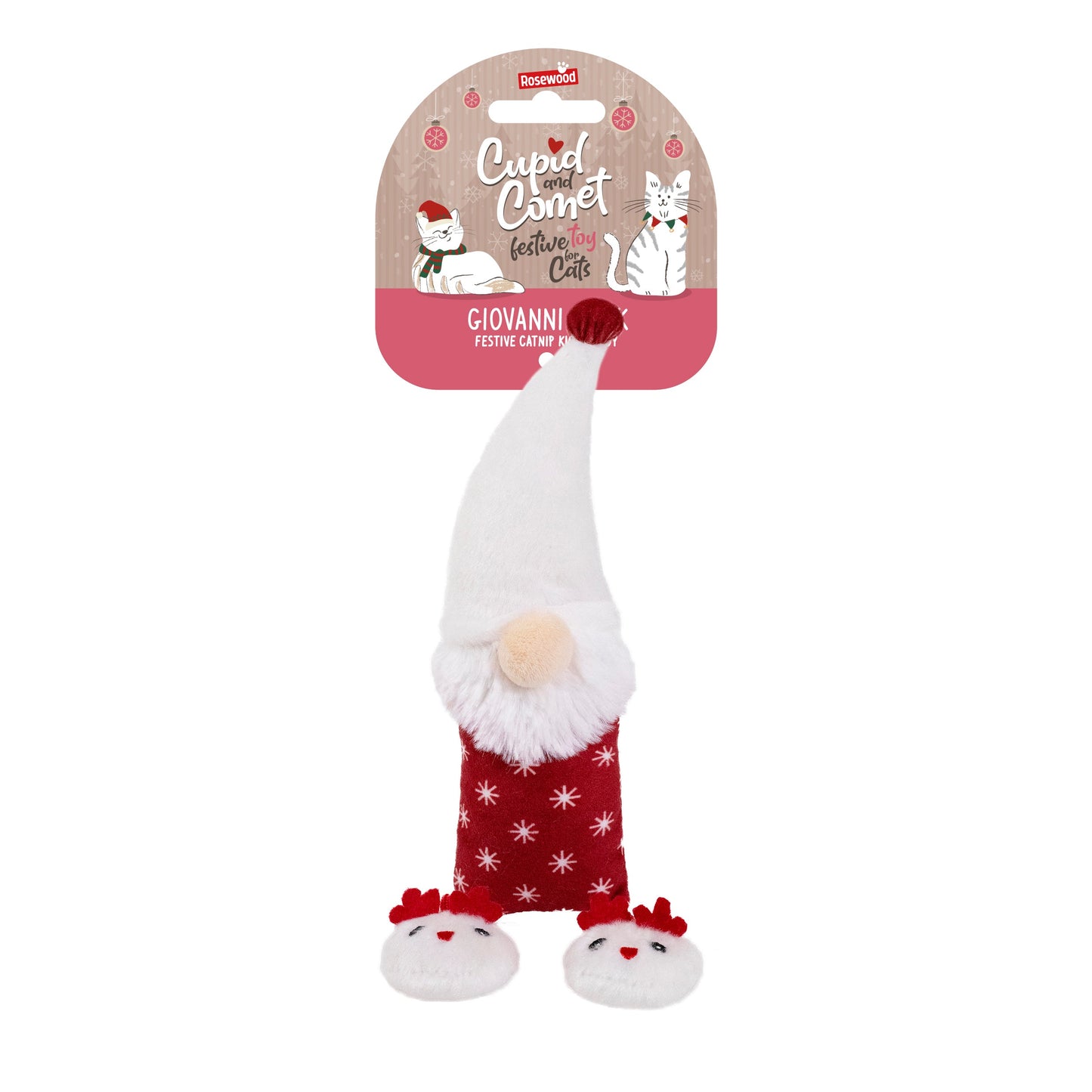 Rosewood Cupid & Comet Giovanni Gonk – Kerstspeeltje voor Katten